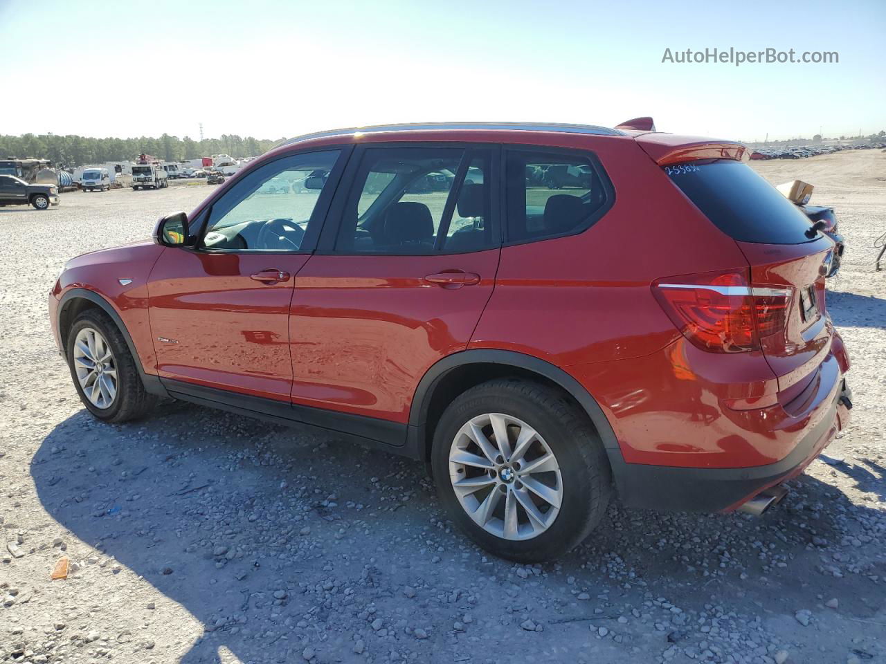 2016 Bmw X3 Sdrive28i Red vin: 5UXWZ7C55G0T42861