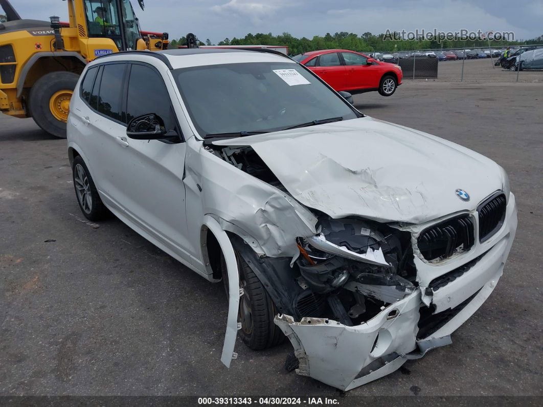 2016 Bmw X3 Sdrive28i White vin: 5UXWZ7C56G0R32356