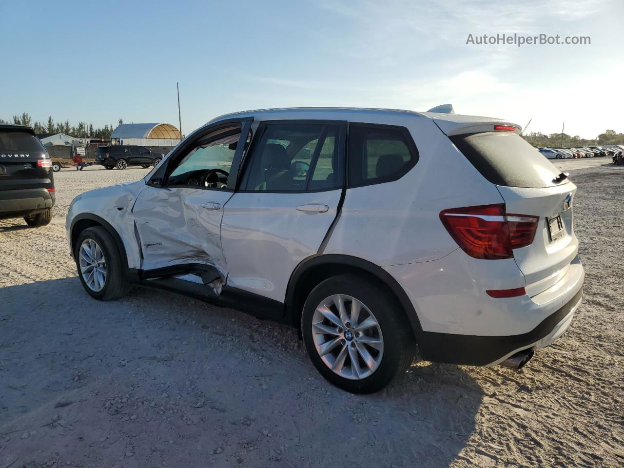 2016 Bmw X3 Sdrive28i White vin: 5UXWZ7C56G0R33006