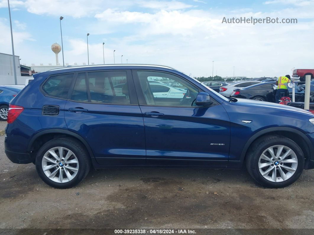 2016 Bmw X3 Sdrive28i Blue vin: 5UXWZ7C5XG0R32988