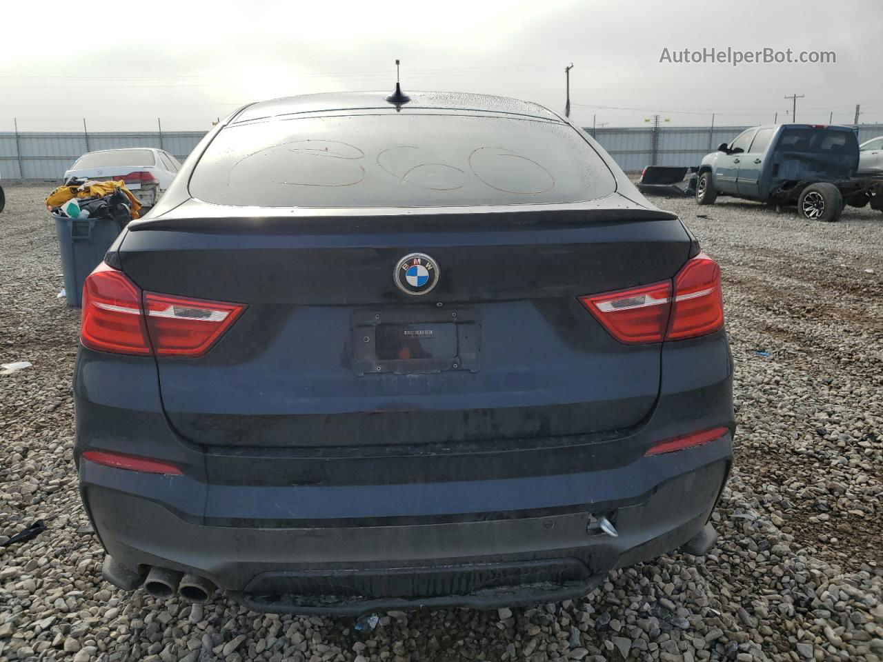 2015 Bmw X4 Xdrive28i Blue vin: 5UXXW3C50F0M86600