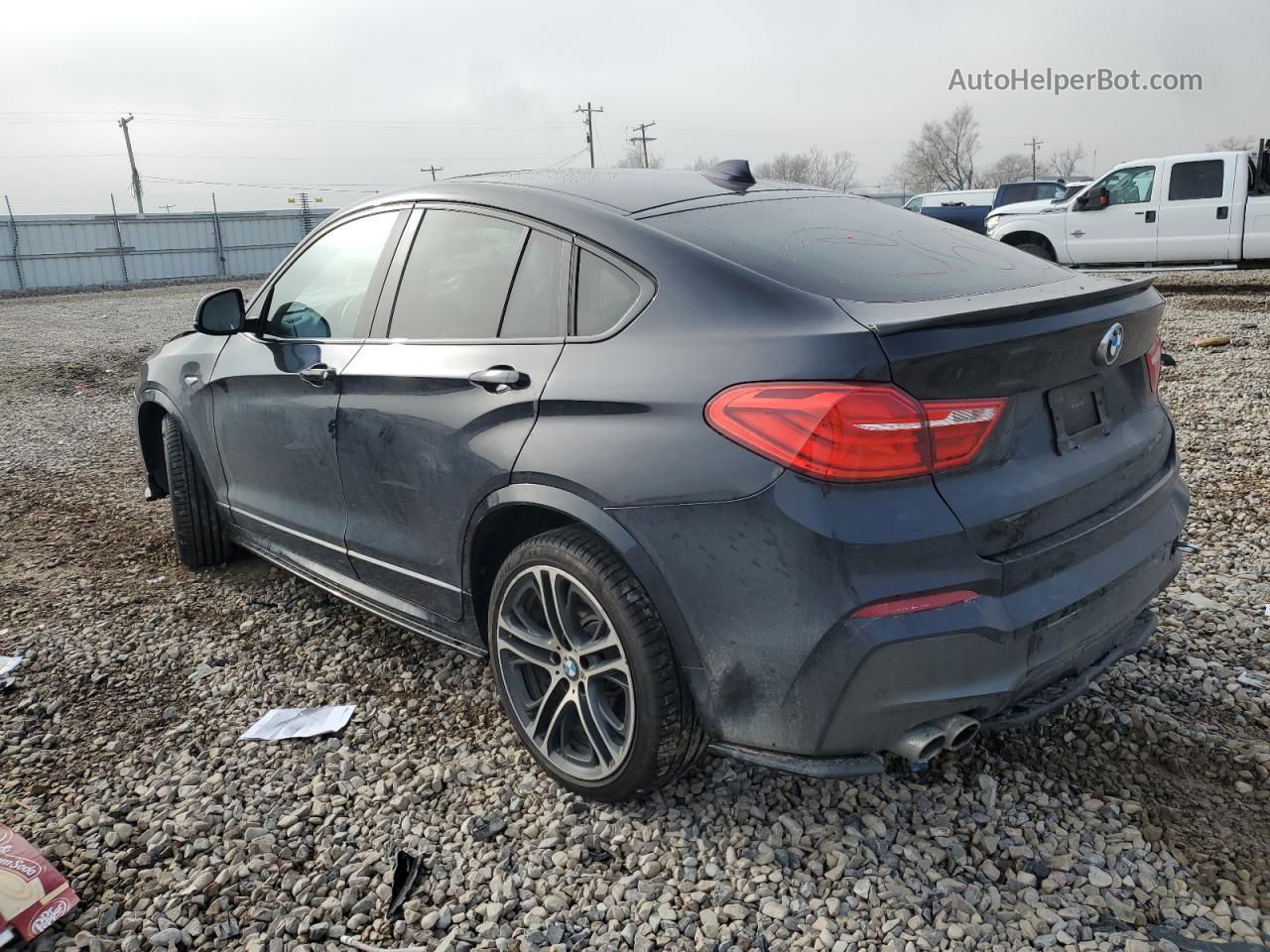 2015 Bmw X4 Xdrive28i Blue vin: 5UXXW3C50F0M86600