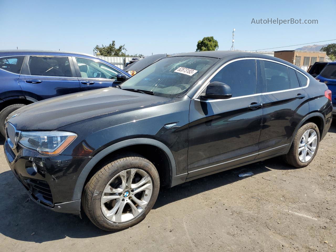 2015 Bmw X4 Xdrive28i Черный vin: 5UXXW3C51F0M86895