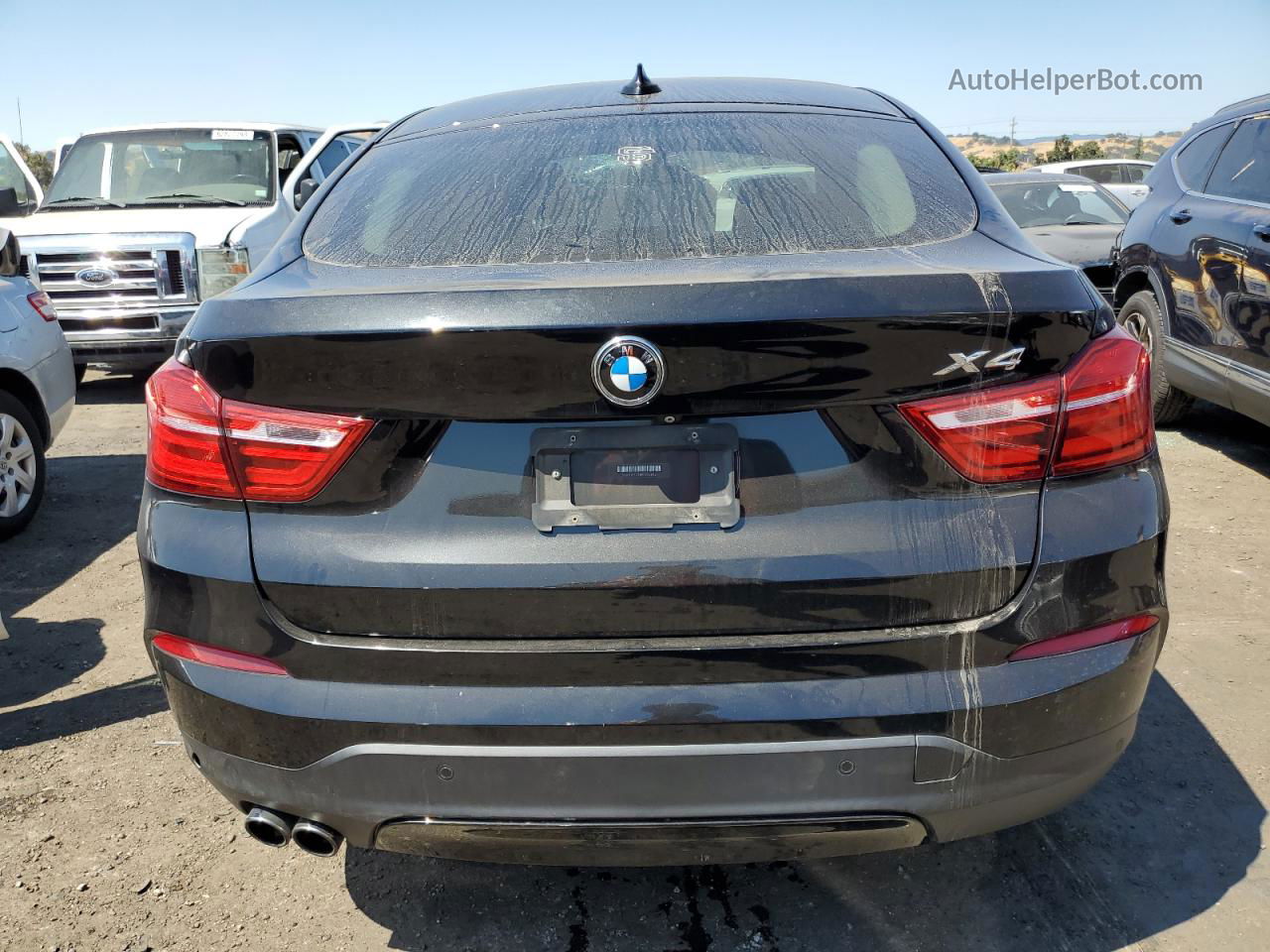 2015 Bmw X4 Xdrive28i Черный vin: 5UXXW3C51F0M86895