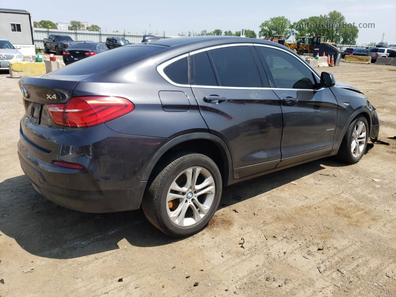 2015 Bmw X4 Xdrive28i Black vin: 5UXXW3C51F0M88565