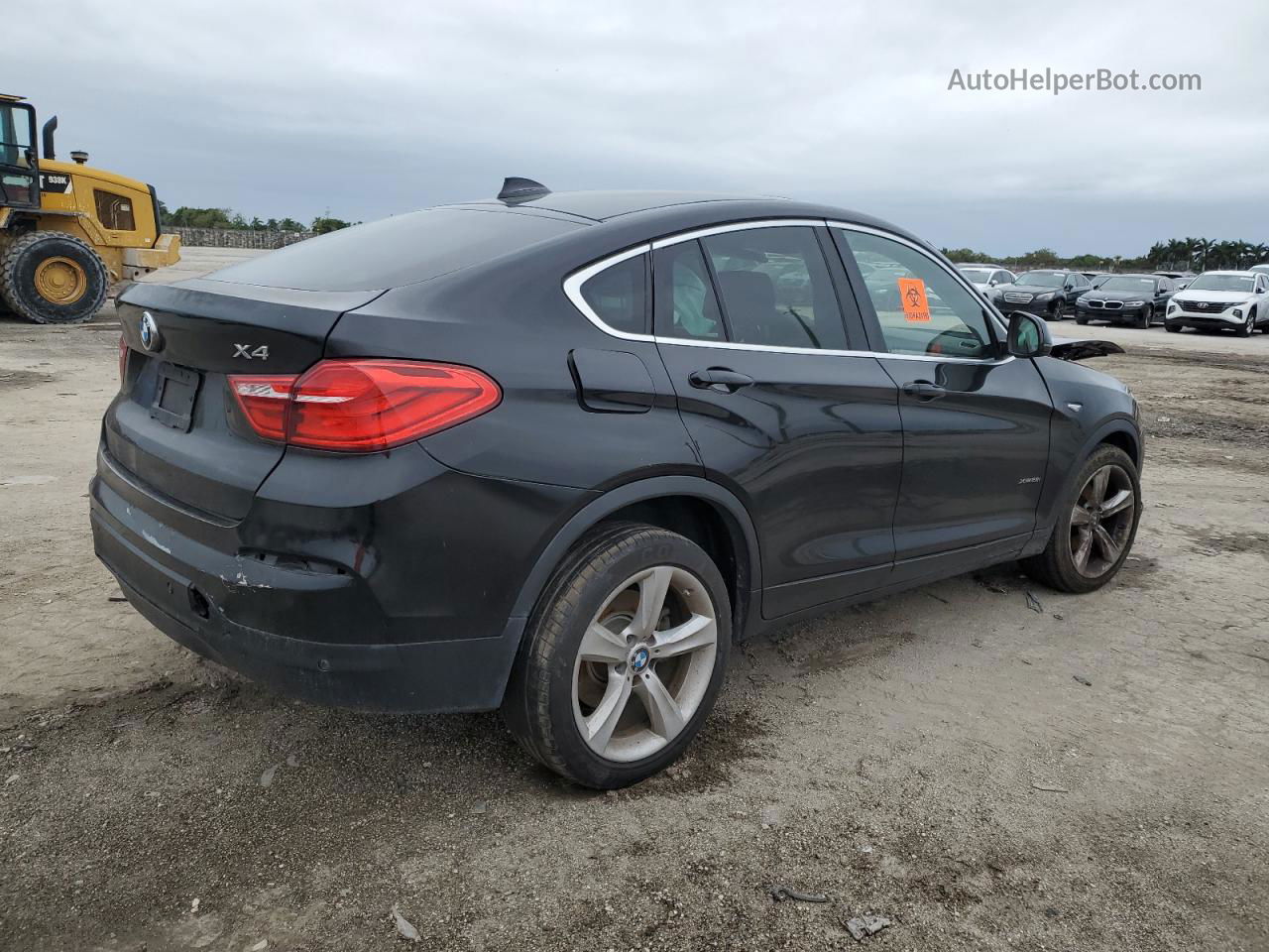 2015 Bmw X4 Xdrive28i Black vin: 5UXXW3C51F0M88632