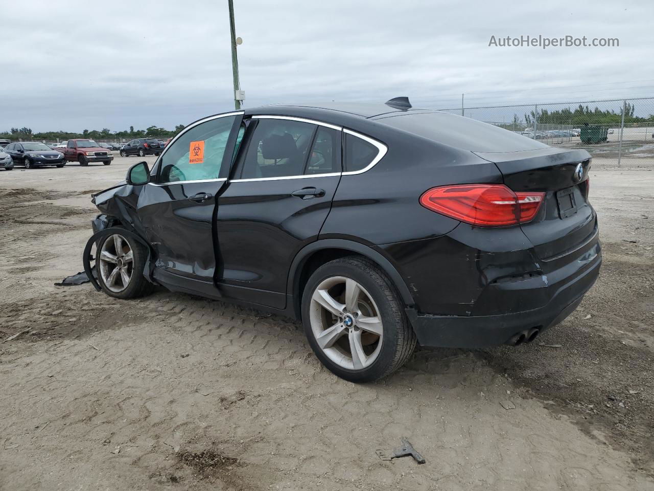 2015 Bmw X4 Xdrive28i Black vin: 5UXXW3C51F0M88632