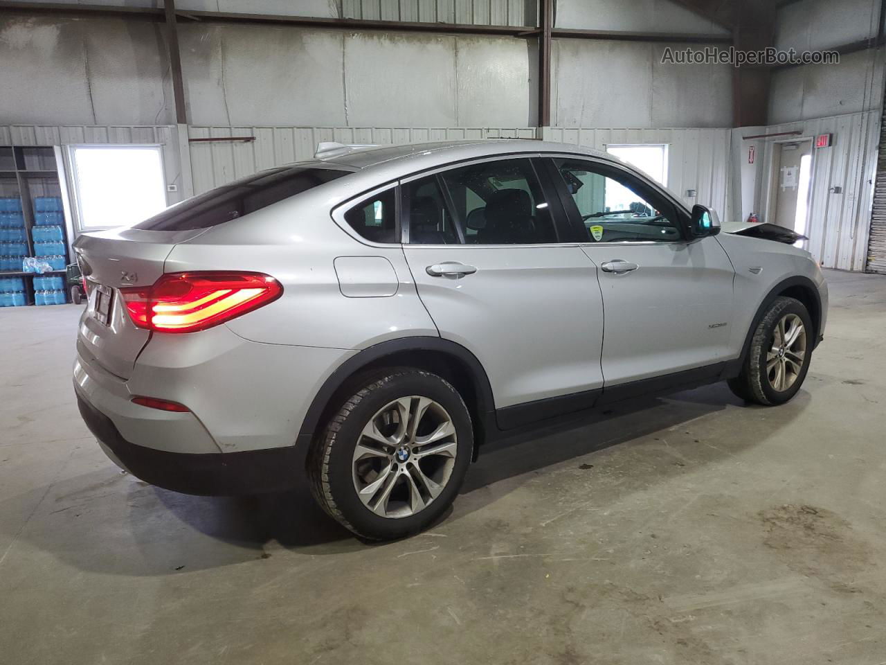 2015 Bmw X4 Xdrive28i Silver vin: 5UXXW3C52F0F88998