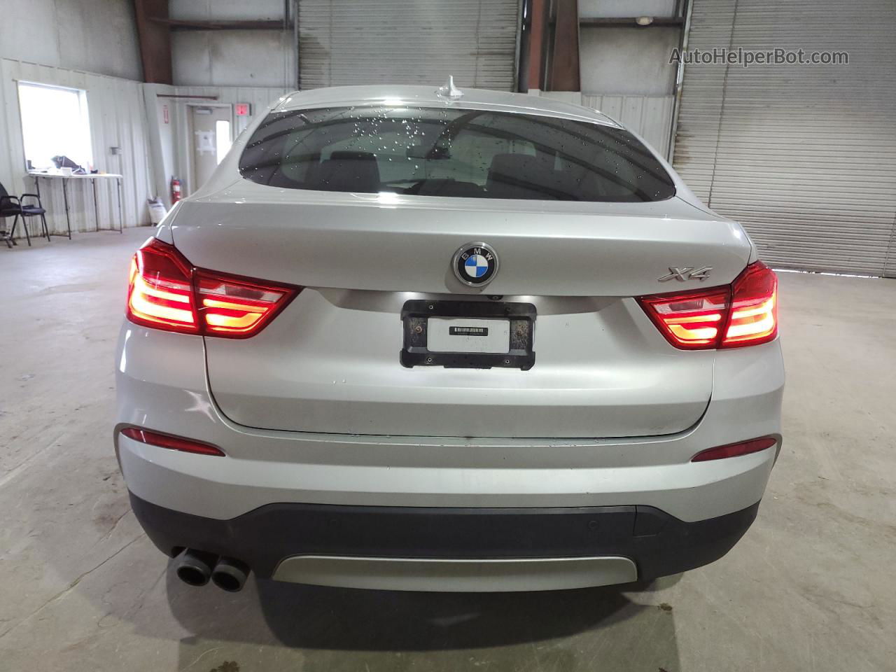 2015 Bmw X4 Xdrive28i Silver vin: 5UXXW3C52F0F88998