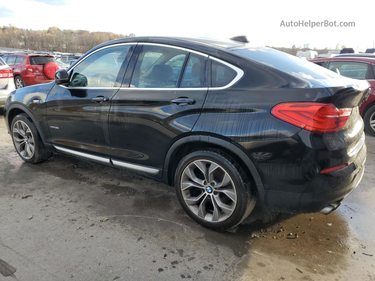 2015 Bmw X4 Xdrive28i Черный vin: 5UXXW3C52F0M86565