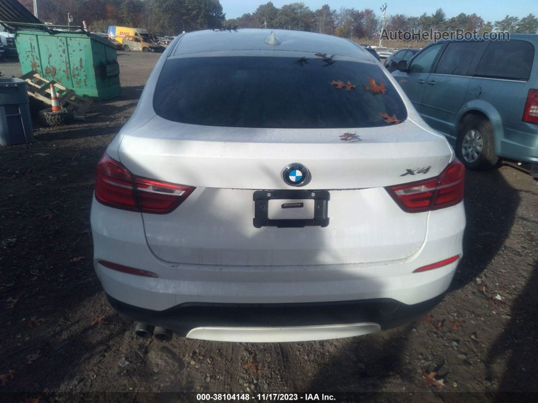 2015 Bmw X4 Xdrive28i White vin: 5UXXW3C53F0F88993