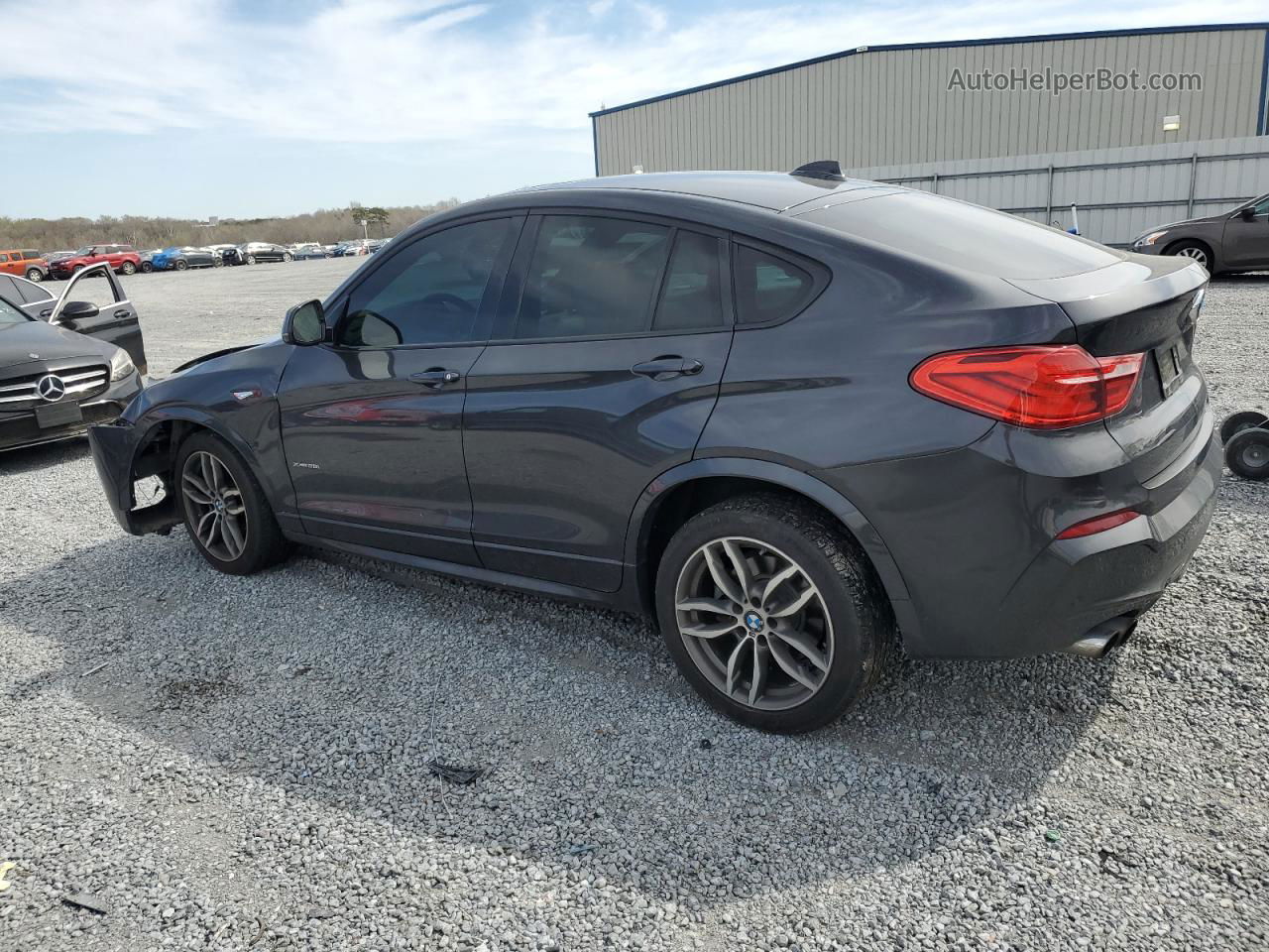 2015 Bmw X4 Xdrive28i Gray vin: 5UXXW3C53F0M89068