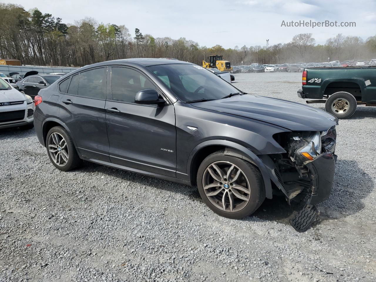 2015 Bmw X4 Xdrive28i Серый vin: 5UXXW3C53F0M89068