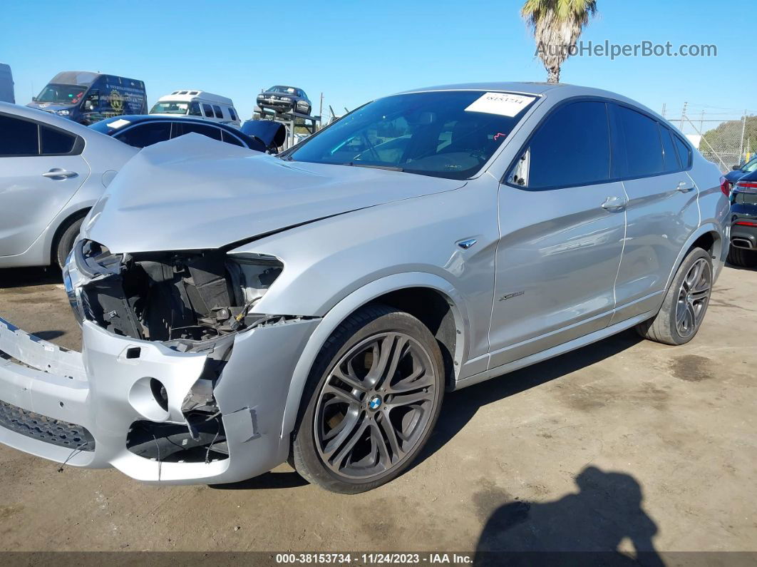 2015 Bmw X4 Xdrive28i Silver vin: 5UXXW3C54F0M87331