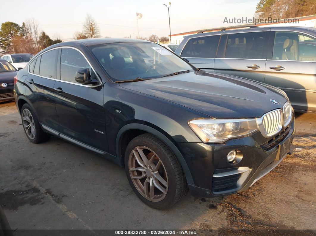 2015 Bmw X4 Xdrive28i Black vin: 5UXXW3C55F0M87421