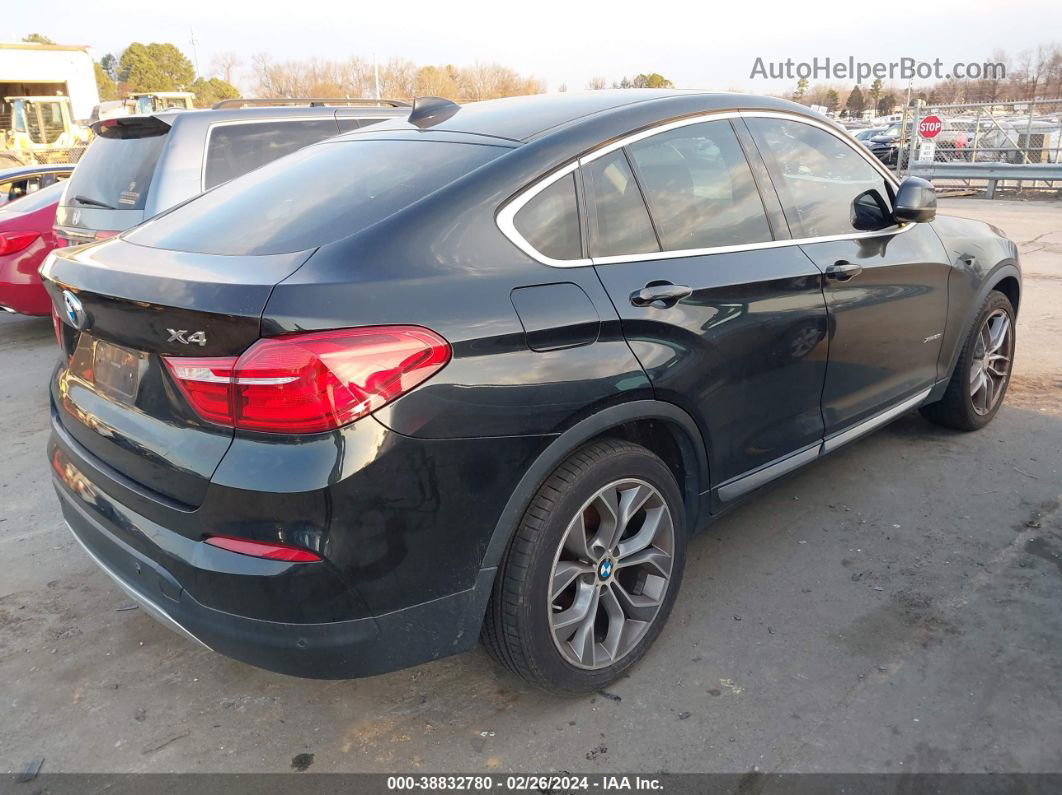 2015 Bmw X4 Xdrive28i Black vin: 5UXXW3C55F0M87421