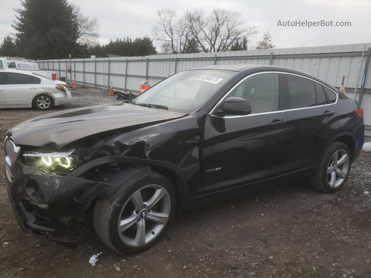 2015 Bmw X4 Xdrive28i Black vin: 5UXXW3C55F0M88228