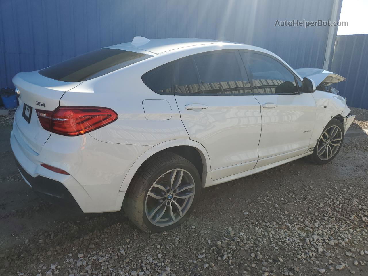 2015 Bmw X4 Xdrive28i White vin: 5UXXW3C56F0F88938