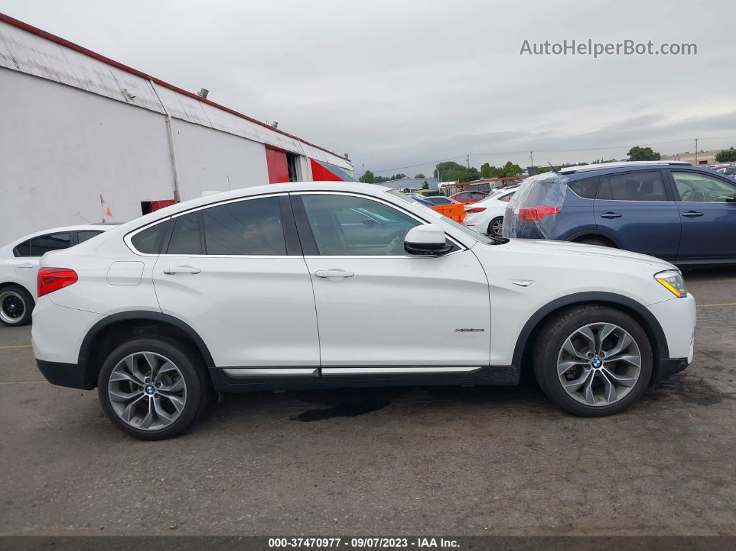 2015 Bmw X4 Xdrive28i White vin: 5UXXW3C56F0M88254