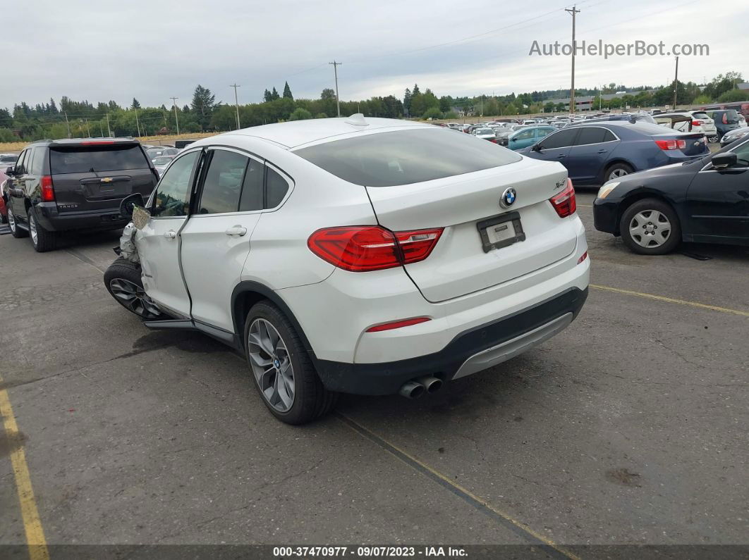 2015 Bmw X4 Xdrive28i White vin: 5UXXW3C56F0M88254