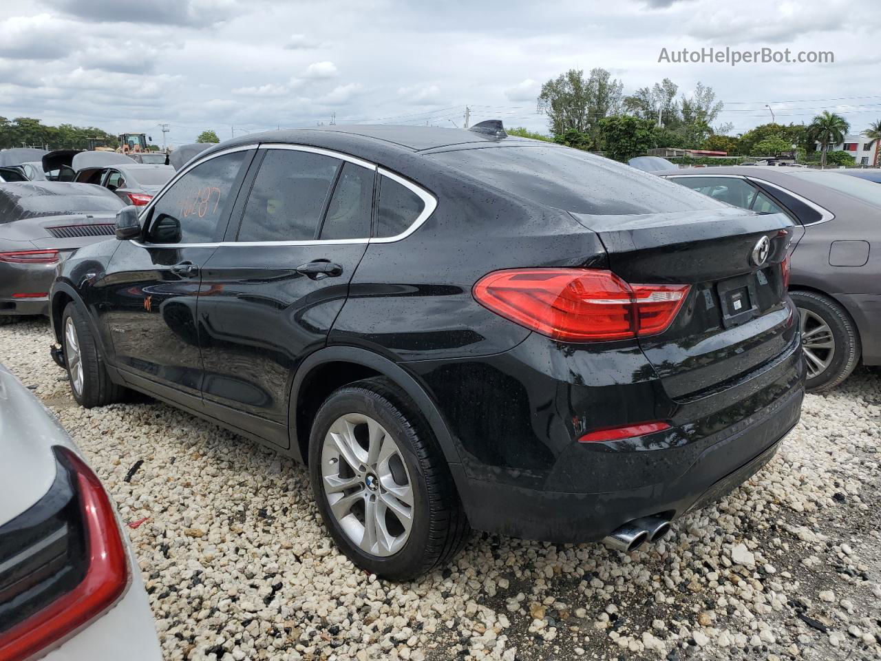 2015 Bmw X4 Xdrive28i Черный vin: 5UXXW3C56F0M88271