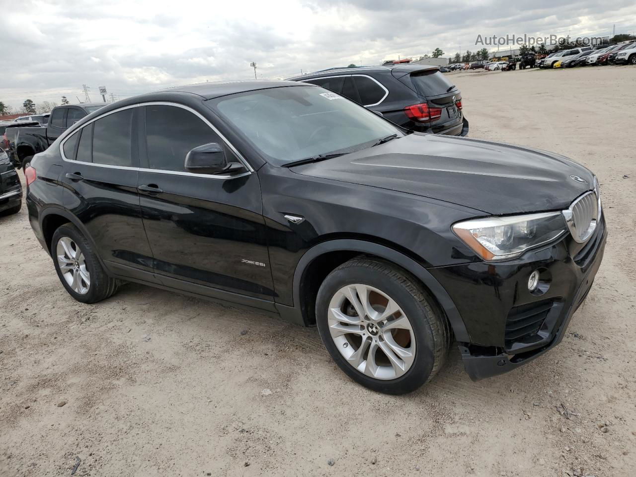 2015 Bmw X4 Xdrive28i Черный vin: 5UXXW3C56F0M88271