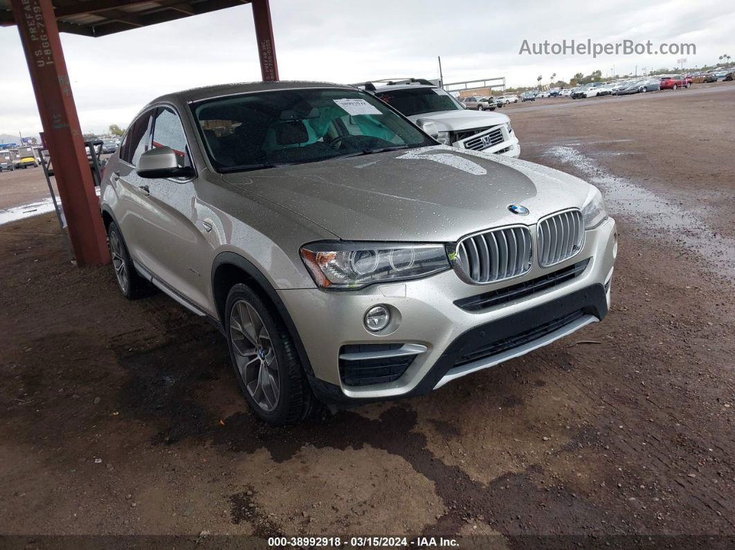 2015 Bmw X4 Xdrive28i Бежевый vin: 5UXXW3C57F0M87050