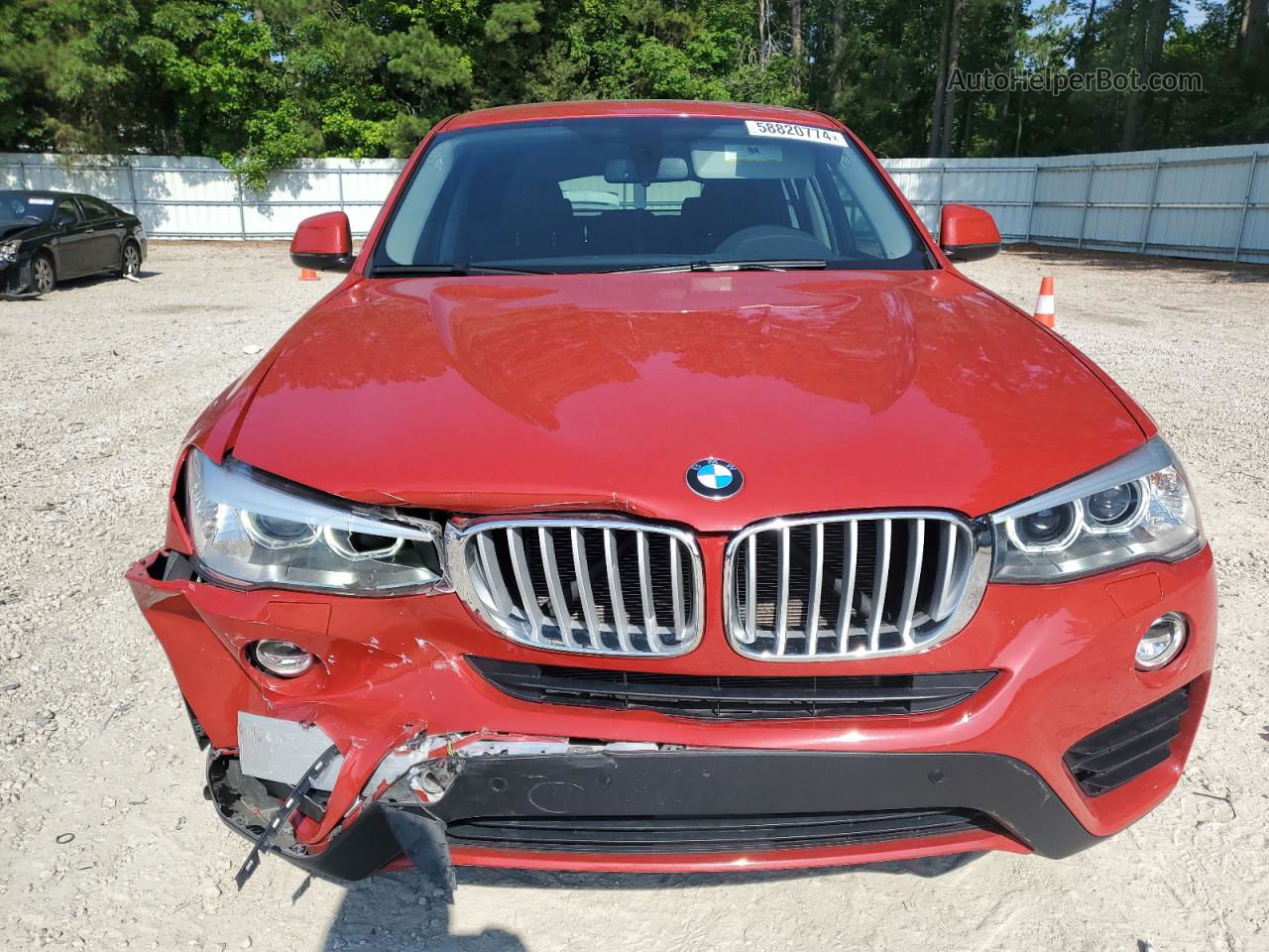 2015 Bmw X4 Xdrive28i Red vin: 5UXXW3C59F0F89307