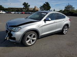 2015 Bmw X4 Xdrive28i Silver vin: 5UXXW3C59F0M88748