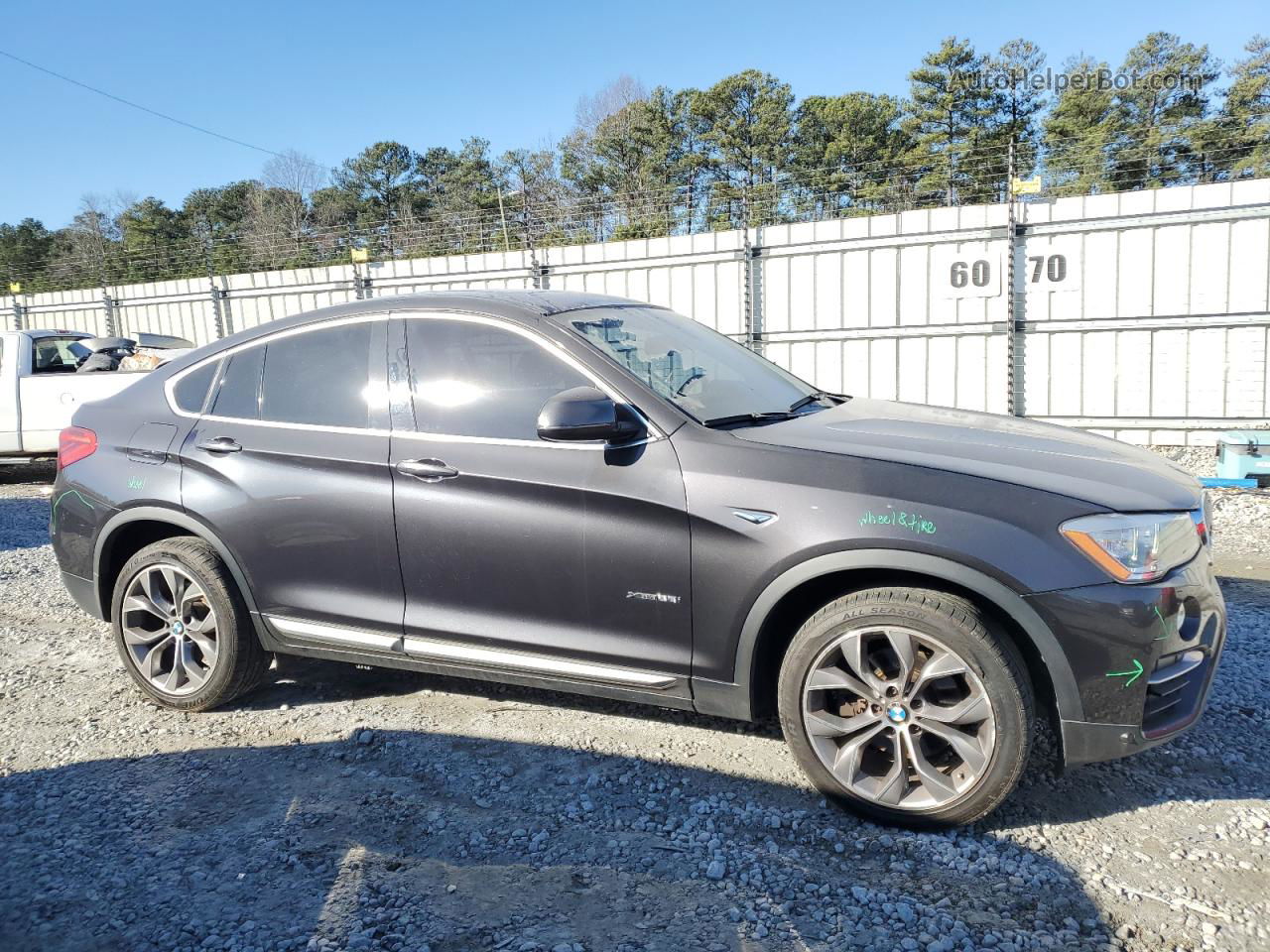 2015 Bmw X4 Xdrive28i Gray vin: 5UXXW3C5XF0F88621