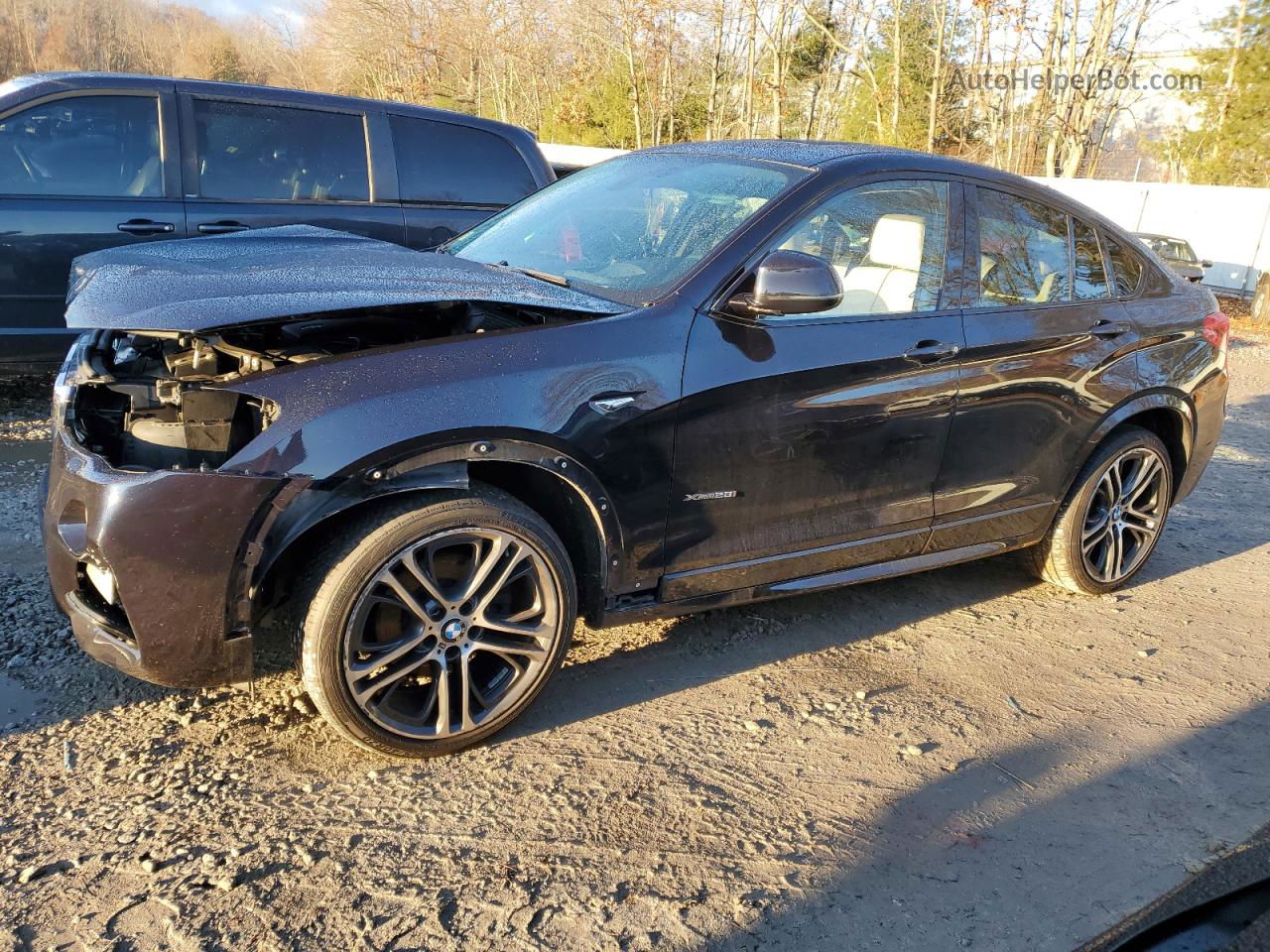 2015 Bmw X4 Xdrive28i Blue vin: 5UXXW3C5XF0M88449