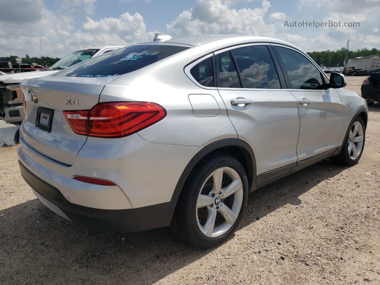 2015 Bmw X4 Xdrive28i Silver vin: 5UXXW3C5XF0M88659