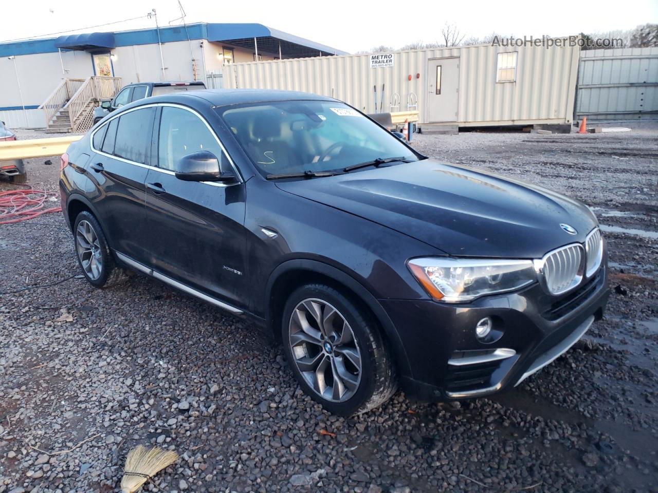 2015 Bmw X4 Xdrive35i Black vin: 5UXXW5C50F0E87289