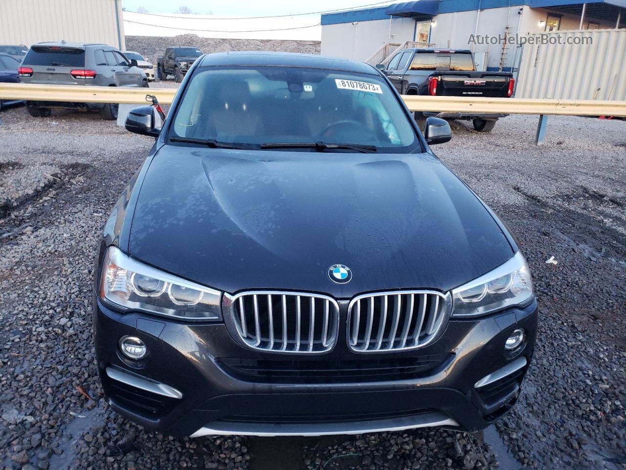 2015 Bmw X4 Xdrive35i Black vin: 5UXXW5C50F0E87289