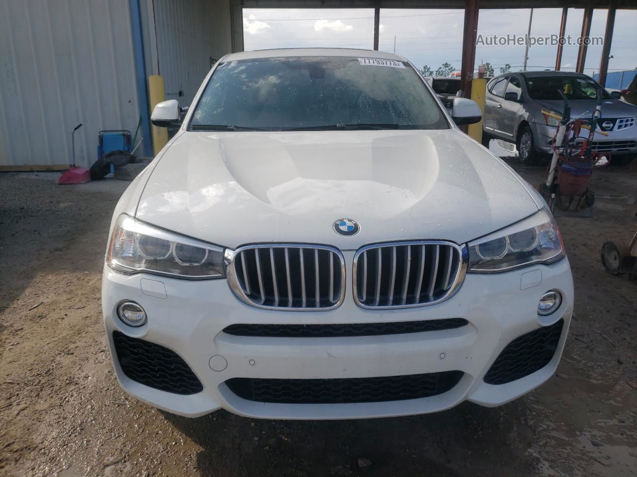 2015 Bmw X4 Xdrive35i White vin: 5UXXW5C51F0E87978