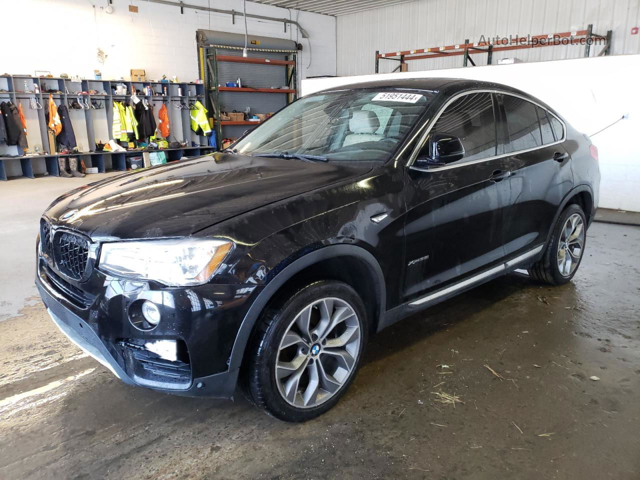 2015 Bmw X4 Xdrive35i Black vin: 5UXXW5C53F0E88209