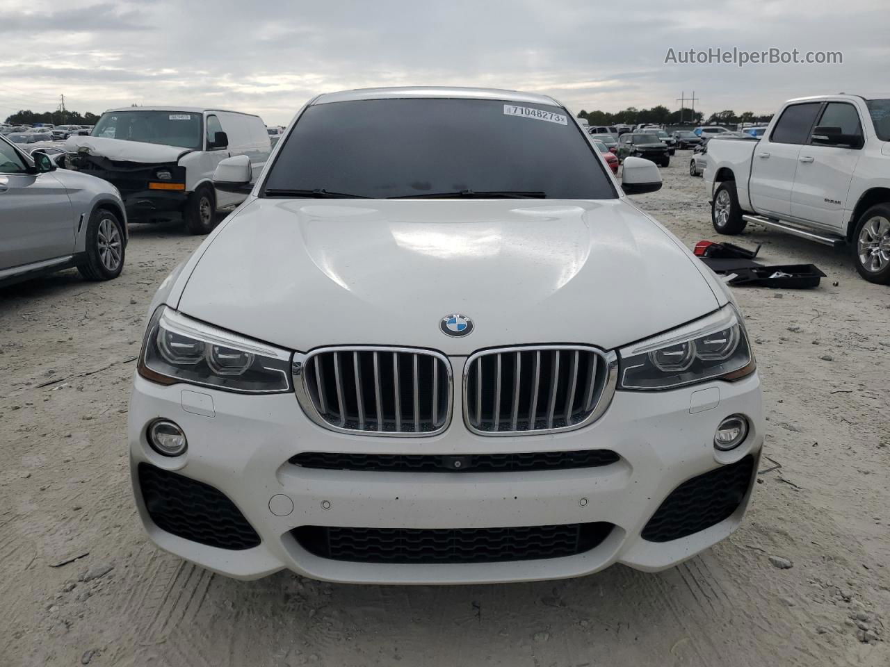 2015 Bmw X4 Xdrive35i White vin: 5UXXW5C53F0E88226