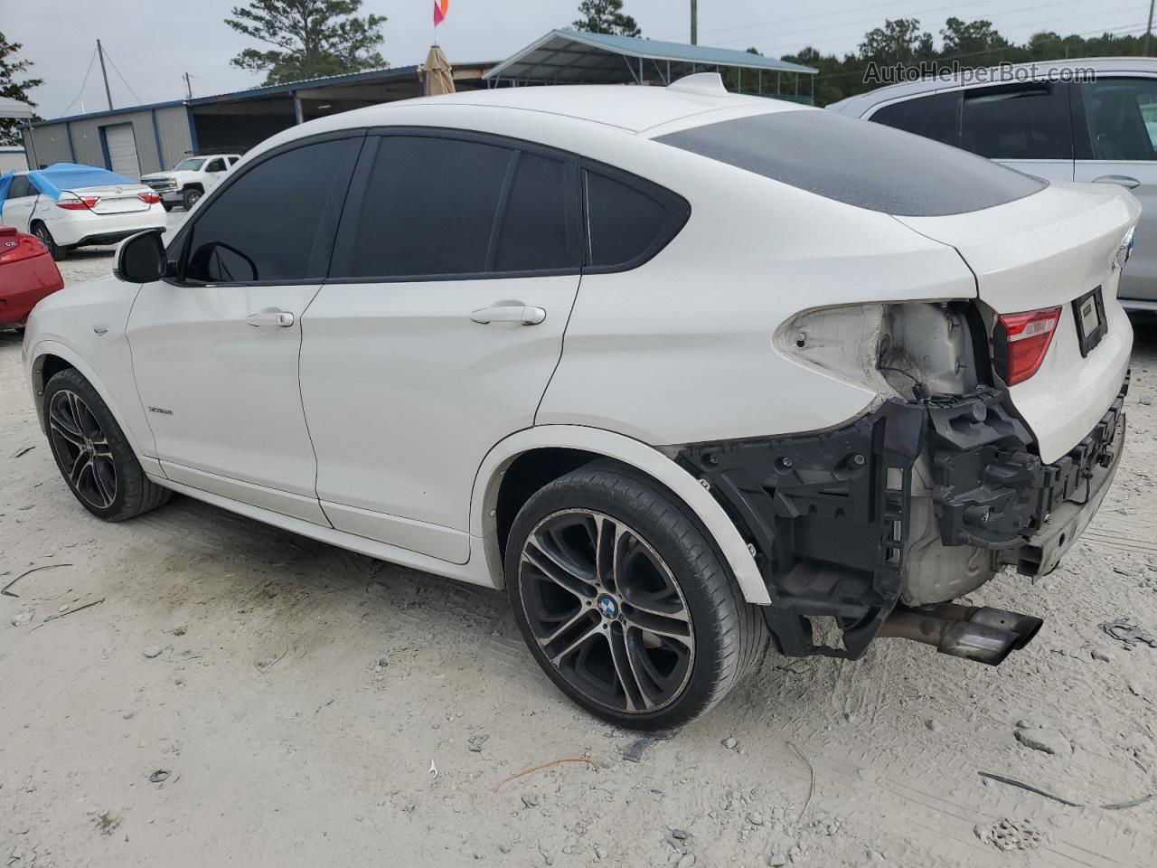 2015 Bmw X4 Xdrive35i White vin: 5UXXW5C53F0E88226