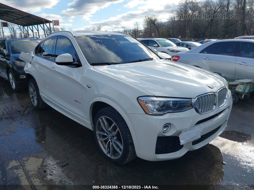 2015 Bmw X4 Xdrive35i White vin: 5UXXW5C54F0E87053