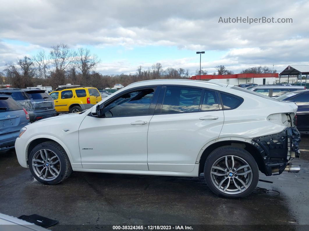 2015 Bmw X4 Xdrive35i White vin: 5UXXW5C54F0E87053