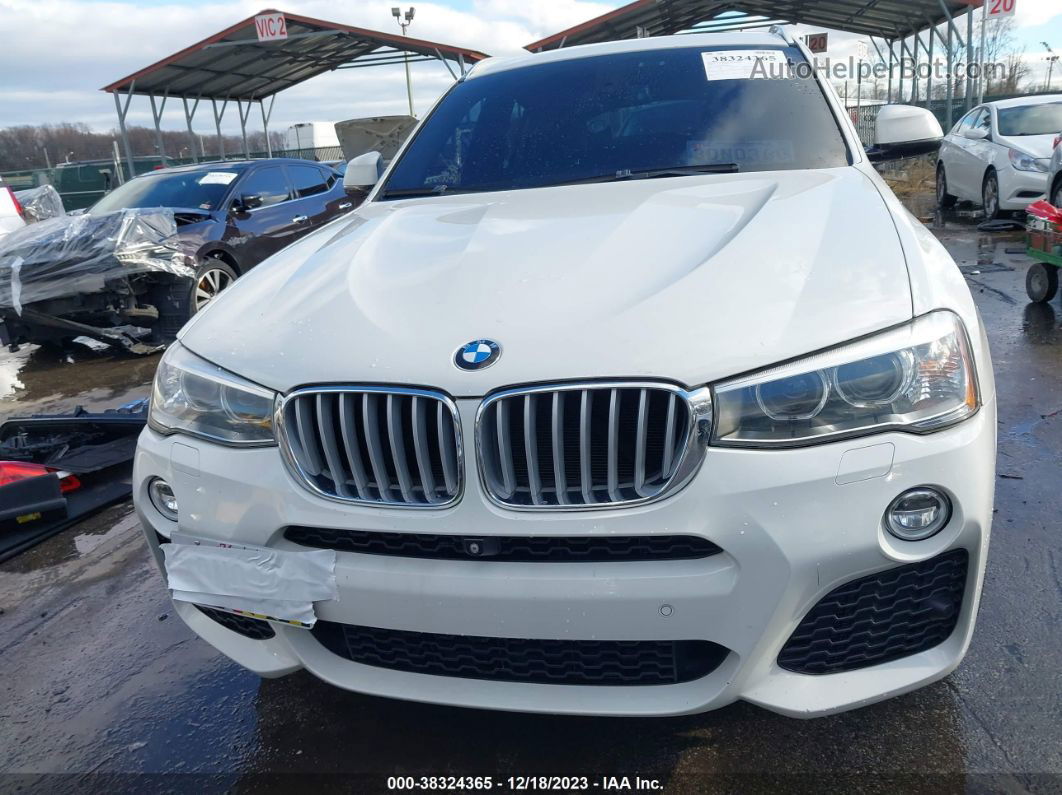 2015 Bmw X4 Xdrive35i White vin: 5UXXW5C54F0E87053