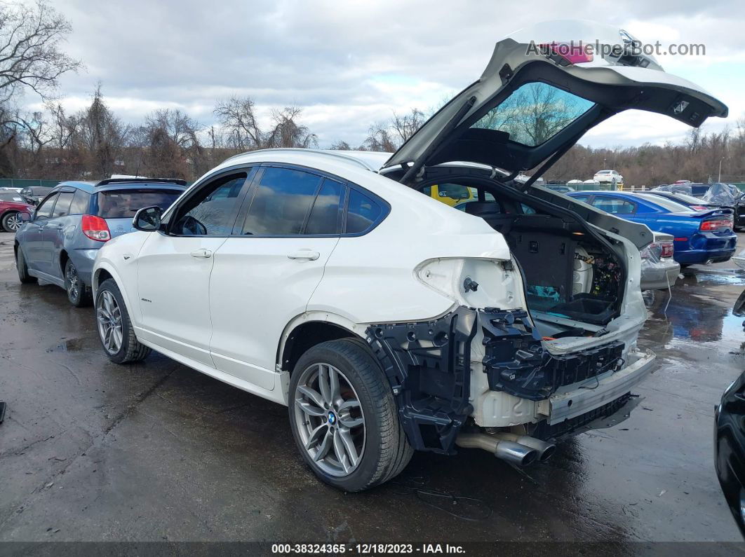 2015 Bmw X4 Xdrive35i White vin: 5UXXW5C54F0E87053