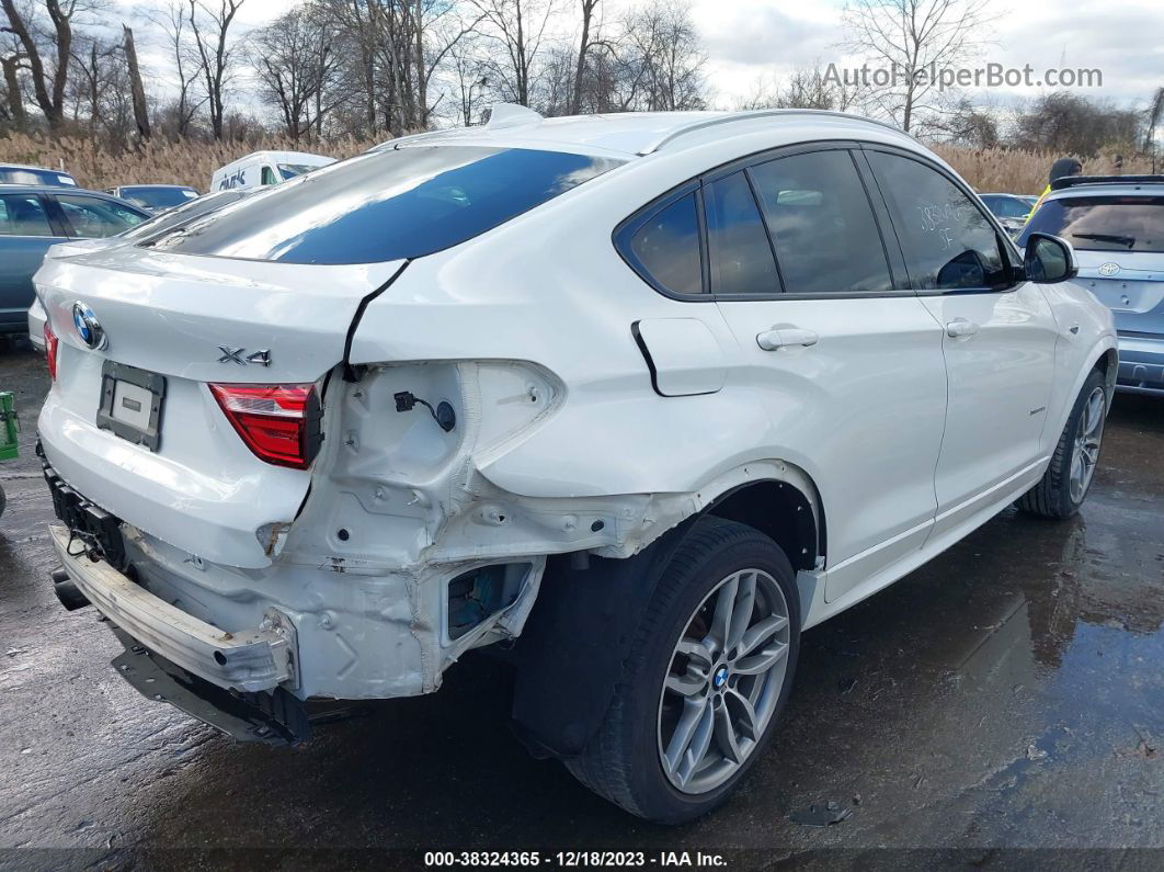 2015 Bmw X4 Xdrive35i White vin: 5UXXW5C54F0E87053