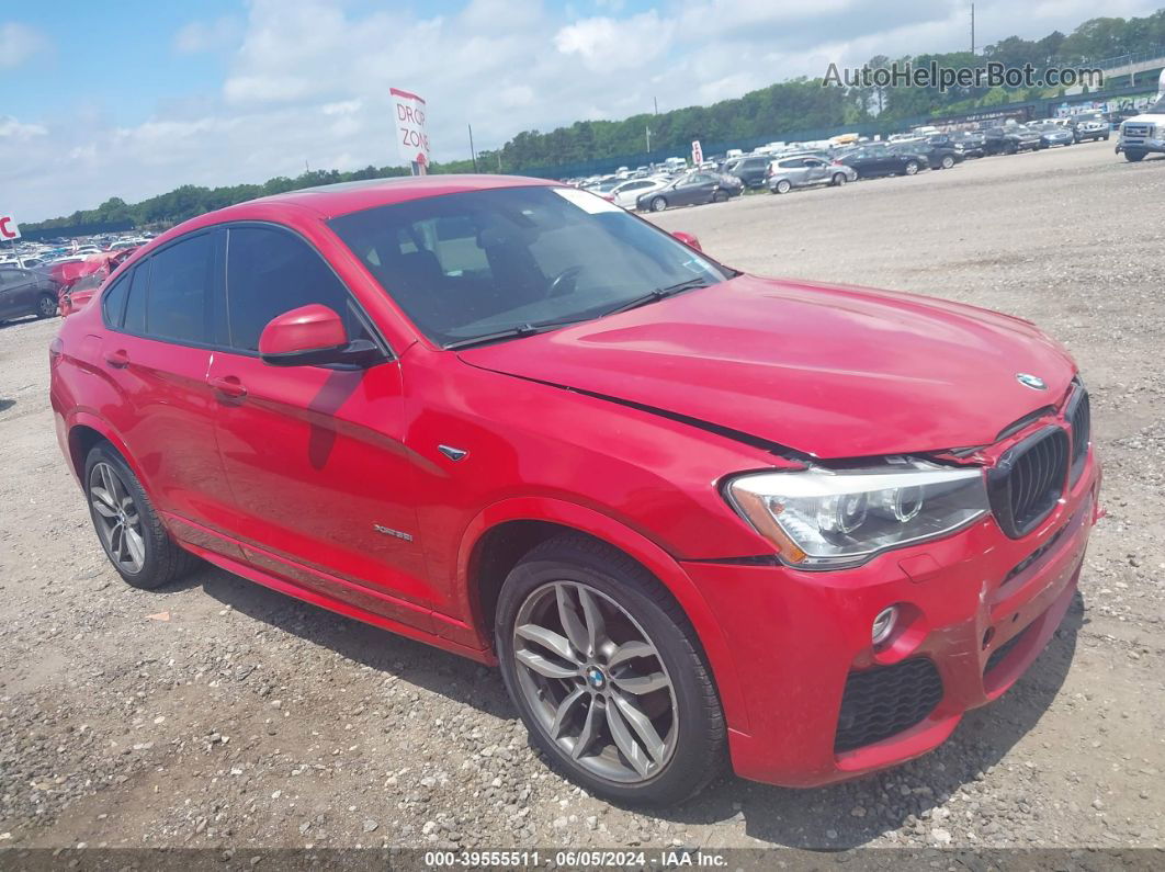 2015 Bmw X4 Xdrive35i Красный vin: 5UXXW5C54F0E88431