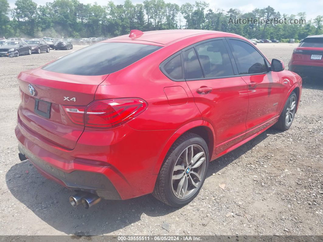 2015 Bmw X4 Xdrive35i Red vin: 5UXXW5C54F0E88431