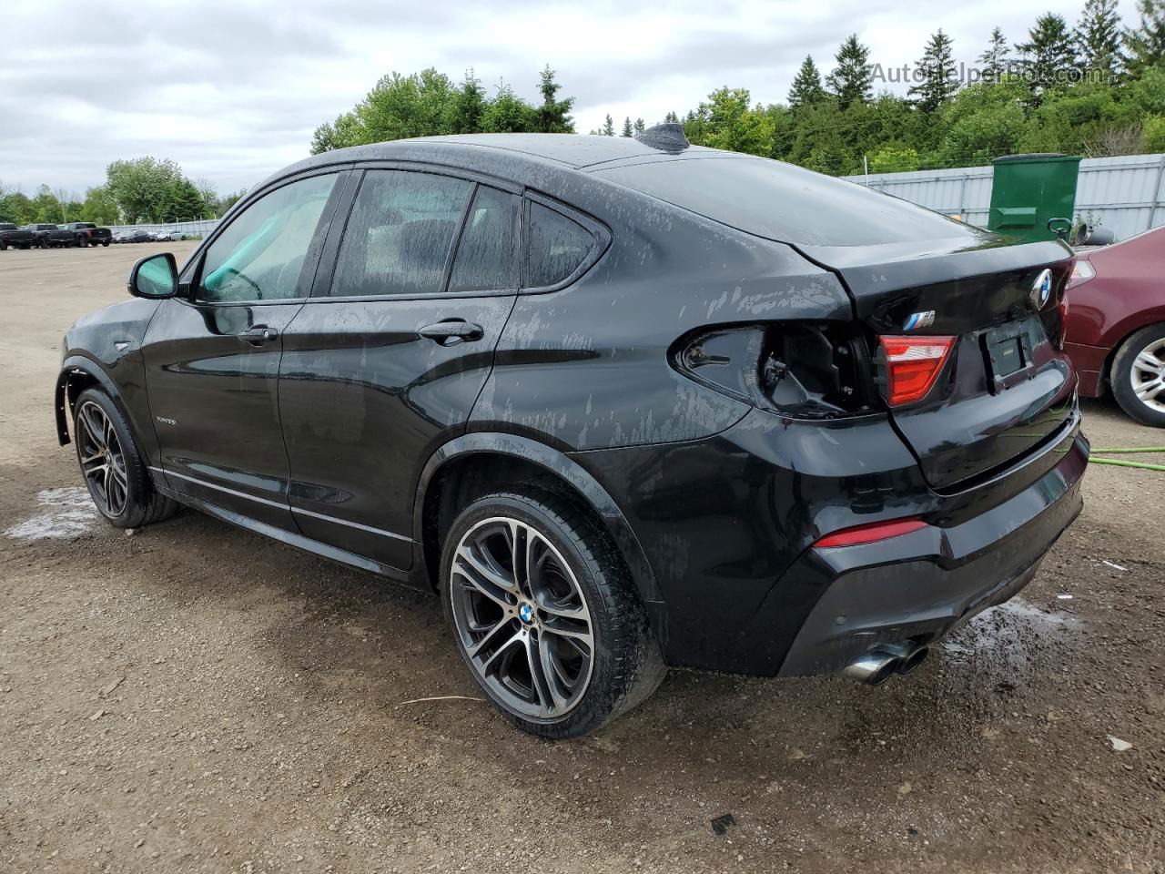 2015 Bmw X4 Xdrive35i Black vin: 5UXXW5C55F0E87384