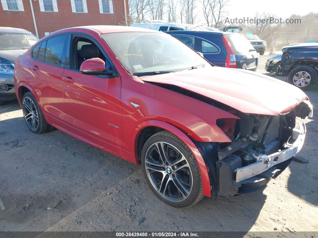 2015 Bmw X4 Xdrive35i Red vin: 5UXXW5C55F0E87806