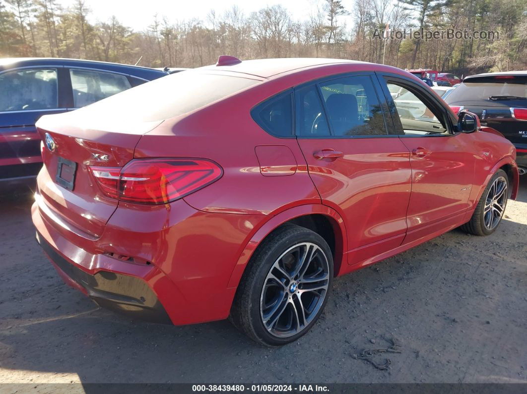 2015 Bmw X4 Xdrive35i Red vin: 5UXXW5C55F0E87806