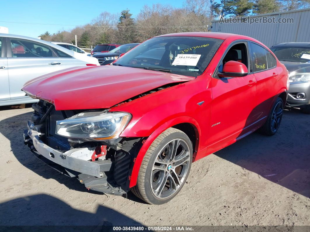 2015 Bmw X4 Xdrive35i Red vin: 5UXXW5C55F0E87806