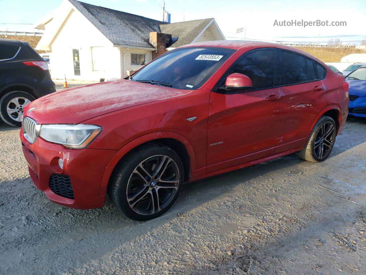 2015 Bmw X4 Xdrive35i Red vin: 5UXXW5C56F0E87670